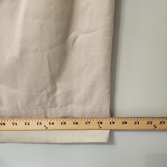 Hugo Boss Black Label ~ Skirt High Waist Pleat Pencil Straight Khaki Cotton 8 - Picture 13 of 13